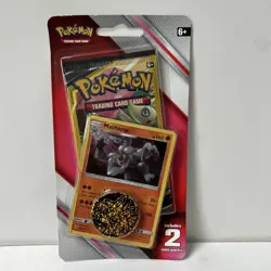 POKEMON CHECKLANE,MINI BLISTER PACK,SUN&MOON,LOST THUNDER,MACHAMP - Image 1