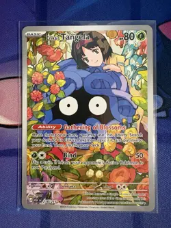 Pokemon TCG Erika’s Tangela 218/217 Illustration Rare –Ascended Heroes NM/M - Image 1