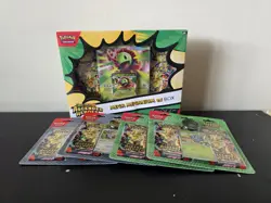 Pokemon TCG Mega Meganium ex Box + 4 Ascended Heroes Blister Packs - Image 1
