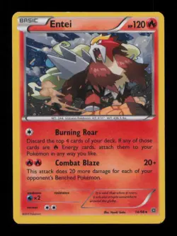 ENTEI (COSMOS HOLO) PROMO HOLO 014/098 MP POKEMON - Image 1