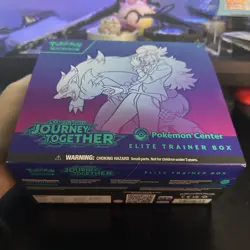 Scarlet and Violet journey together Pokemon Center Elite Trainer ETB *OPEN BOX* - Image 3