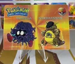 Pokemon Vintage Vending Machine Holo prism Nintendo 1998 Bandai Rare sticker - Image 1