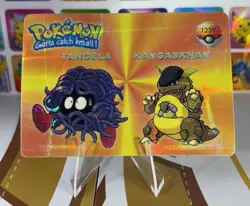 Pokemon Vintage Vending Machine Holo prism Nintendo 1998 Bandai Rare sticker - Image 2
