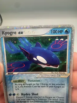 Kyogre ex 95/100 EX Crystal Guardians Ultra Rare Holo Pokemon TCG - Image 2