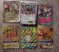 JUMBO Pokemon 36 Card Lot W/Binder - Image 2