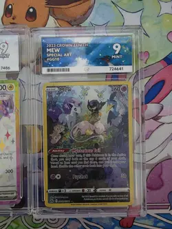 Pokemon Graded ACE & CGC Graded cards lot of 4 cards. Mew, Slyveon,Timber, Pika - Image 4