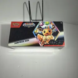 Pokemon Prismatic Evolutions Surprise Box Booster Bundle Eevee Trading Card Game - Image 1