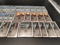 Mtg Basic Land Set Portal Three Kingdoms P3K Lot - Image 3