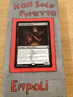 MTG ARUSPICE MACABRA - GRIM HARUSPEX MINT - ITALIANO KHANS OF TARKIR - Image 1