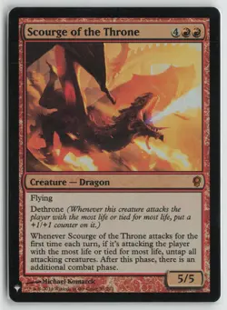 Scourge of the Throne LP Foil 35 The List Reprints MTG - Image 1