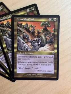 Magic: the Gathering x4 Armadillo Cloak Invasion Regular LP - Image 2