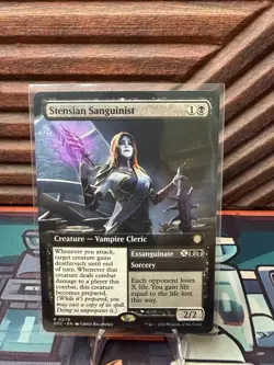Stensian Sanguinist (Extended Art) Commander: Secrets of Strixhaven Regular - Image 1
