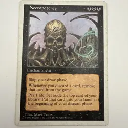 Necropotence MTG Core Set 5th Edition Regular - Image 1