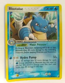 Blastoise 14/100 | EX Crystal Guardians Holo Foil Pokemon Card 2006 - Image 3