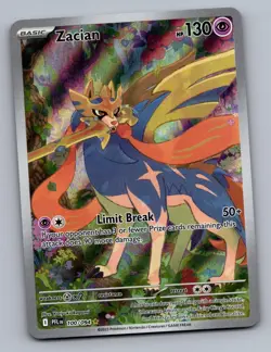 ZACIAN 100/094 ILLUSTRATION RARE PHANTASMAL FLAMES POKEMON NM - Image 1