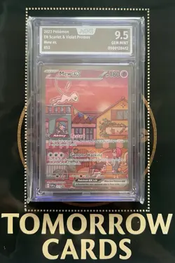 2023 Pokemon Mew ex Promo #53 AOG 9.5 Gem Mint English 151 ultra premium no PSA - Image 1