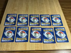 1999-2000 Pokemon Card Lot- 10 Different Cards - Image 5