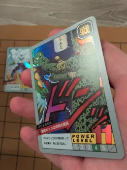 2013 Dragon ball Z Piccolo vs Cell Holo Foil Akira Toriyama DBZ Card DBS Anime - Image 3