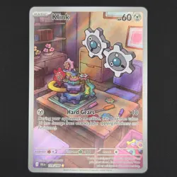 Pokemon TCG Card Klink 139/086 Black Bolt Illustration Rare *English* - NM - Image 1