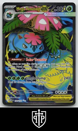 Pokemon - Mega Venusaur ex 155/132 Mega Evolution - Ultra Rare - NM - Image 1
