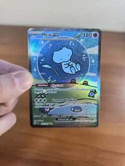 Pokemon SV Paldean Fates Mew ex Bubble 232/091 Special Illustration Rare MINT - Image 1