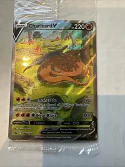 Pokemon TCG Charizard v SWSH260 Sword & Shield Promo Sealed - NM/M - Image 1