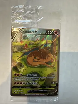 Pokemon TCG Charizard v SWSH260 Sword & Shield Promo Sealed - NM/M - Image 2