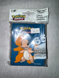 Pokemon TCG: Ultra PRO Charmander Deck Protector Sleeves (65 Pack) - Image 1