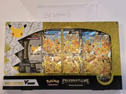 Pokemon TCG 25th Celebrations Special Collection Box Pikachu V-Union Sealed 820650809156 - Image 1