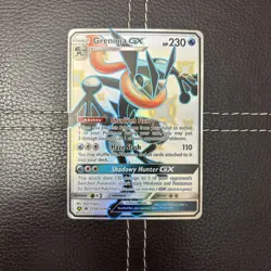 Pokemon TCG - Greninja GX SV56/SV94 Hidden Fates Shiny Vault NM Shiny Holo Rare - Image 1