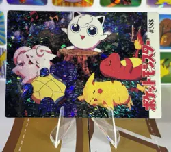 Pokemon Vintage Vending Machine Holo prism Nintendo 1998 Bandai Rare sticker - Image 4