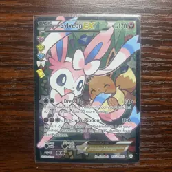Pokemon Sylveon EX RC32/RC32 Generations Ultra Rare Full Art Holo 170 HP English - Image 1