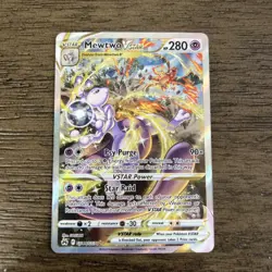 Pokemon Mewtwo VSTAR GG44/GG70 Crown Zenith: Galarian Gallery Holo - Image 1