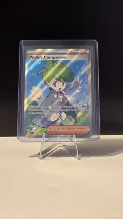 Pokemon Wally's Compassion 176/132 ME01 Mega Evolution Ultra Rare Full Art Holo - Image 1