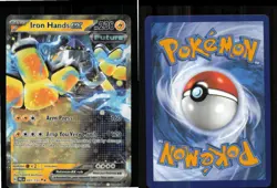 Iron Hands ex 031/131 Holo Double Rare Prismatic Evolutions Pokemon Near Mint - Image 3