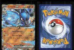 Lucario ex 051/131 Holo Double Rare Prismatic Evolutions Pokemon Near Mint - Image 3