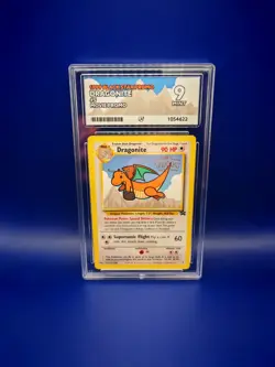 Pokemon Dragonite Black Star Promo #5 First Movie Promo WOTC ACE 9 - Image 2