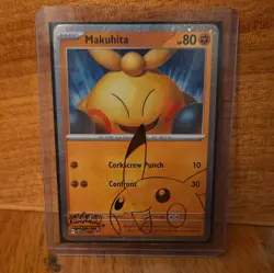 Pokemon TCG Makuhita Black Star Promo Mega Evolutions 068 - Image 1