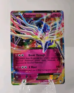 Xerneas EX XY07 XY Promo Full Art Holo English 2014 170 HP Pokemon TCG - Image 1