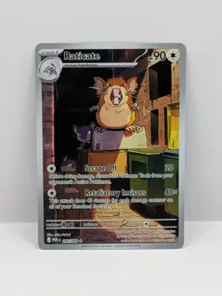 Pokemon TCG Perfect Order Raticate 099/088 Illustration Rare IR Full Art NM - Image 1