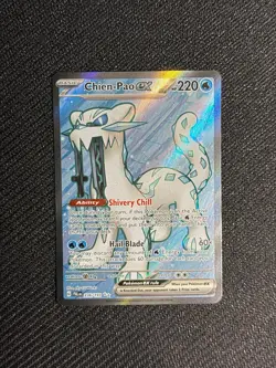 Chien-Pao ex 236/193 Ultra Rare Paldea Evolved Pokemon Lightly Played - Image 2