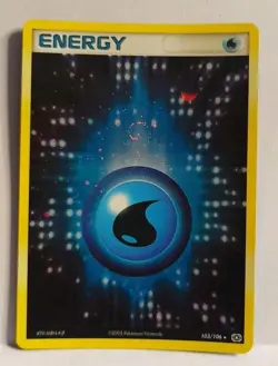 Water Energy 103/106 EX Emerald Holo Rare Pokemon card 2005 - Image 1