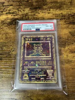 Pokemon: The Movie 2000 Ancient Mew Holo Promo Card PSA 8 New Cert - Image 1