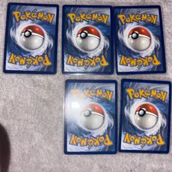 Pokemon TCG Vmax Lot 5 Cards Mint Condition Compared To New - Image 2