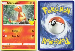 Charmander 009/025 Promo McDonald's 25th Anniversary Promos Pokemon Near Mint - Image 1