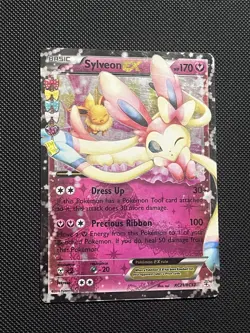 Sylveon EX RC21/RC32 Generations: Radiant Collection Ultra Rare Pokemon Card LP - Image 3
