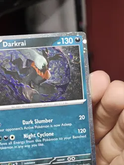 Pokemon TCG Darkrai 136/197 Cosmos Holo Excluisive W/Double Swirl NM - Image 4