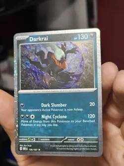 Pokemon TCG Darkrai 136/197 Cosmos Holo Excluisive W/Double Swirl NM - Image 5