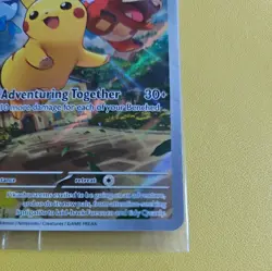 Sealed Pikachu SVP 27 Paldea Evolved Black Star Promo Card Pokemon. Sealed - Image 3