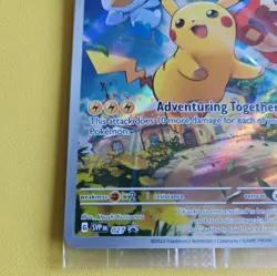 Sealed Pikachu SVP 27 Paldea Evolved Black Star Promo Card Pokemon. Sealed - Image 4